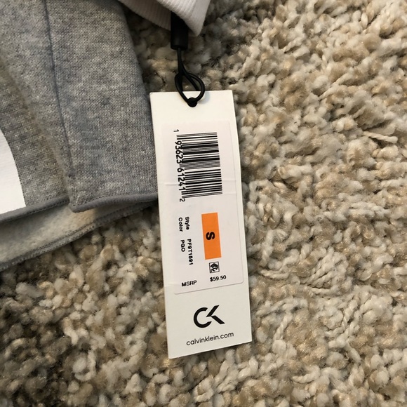 2 Calvin Klein Performance Cropped Sweatshirts - Picture 4 of 4